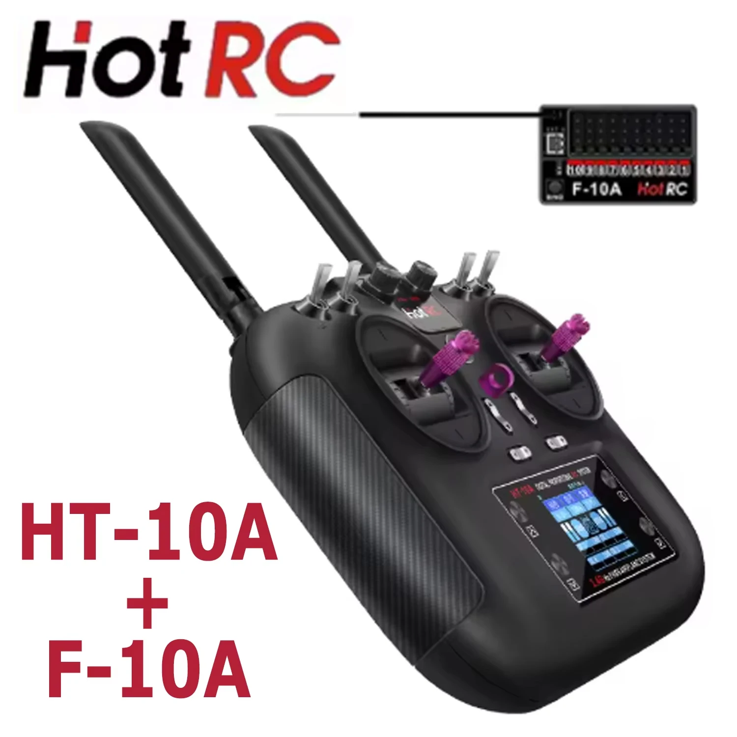 HOTRC HT-10A HT10A 2.4Ghz 10CH F-10A F10A Hot rc Receiver Remote Controller For RC Aircraft Vehicle Boat Car Drone Model Parts
HOTRC HT-10A HT10A 2.4Ghz 10CH F-10A F10A Hot rc Receiver Remote Controller For RC Aircraft Vehicle Boat Car Drone Model Parts