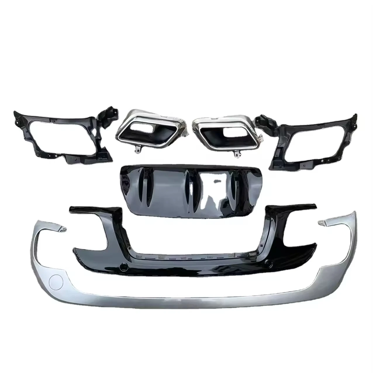 2017+ Range Rover Velar Rear Bumper Kit Dynamic Upgrade Body Kit High Quality Easy Installation Plastic Parts for Land Rover
2017+ Range Rover Velar Rear Bumper Kit Dynamic Upgrade Body Kit High Quality Easy Installation Plastic Parts for Land Rover