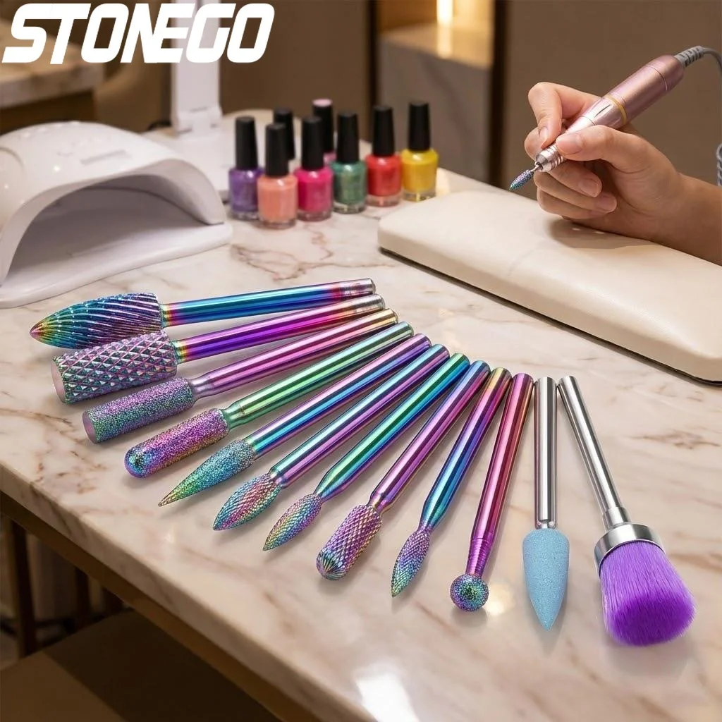 Набор из 10 фрез из карбида вольфрама для маникюра и педикюра, для домашнего и профессионального использования
Набор из 10 фрез из карбида вольфрама для маникюра и педикюра, для домашнего и профессионального использования