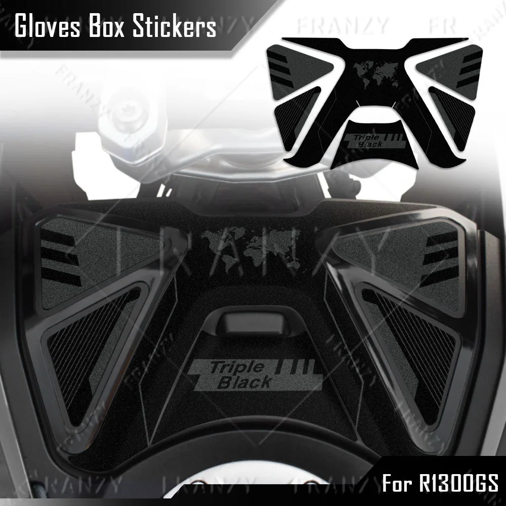 Motorcycle Glove Box Stickers Protection Decals For R1300GS R1300 GS Triple Black
Motorcycle Glove Box Stickers Protection Decals For R1300GS R1300 GS Triple Black