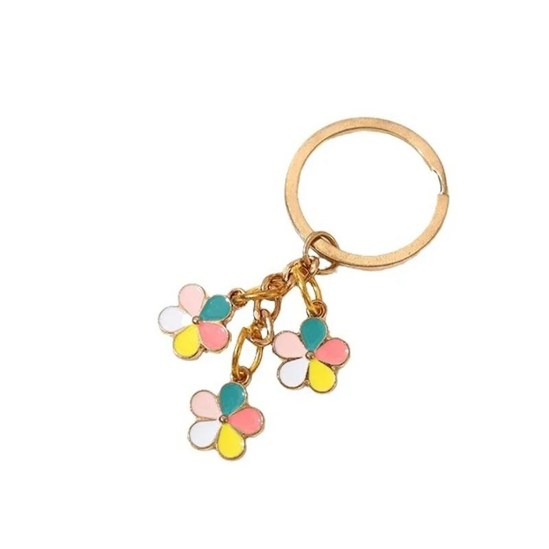 Cherry Blossom Metal Keychain Pendant Colorful Flower Bag Pendant Keychain Girl Holiday Birthday Gift Accessories
Cherry Blossom Metal Keychain Pendant Colorful Flower Bag Pendant Keychain Girl Holiday Birthday Gift Accessories
