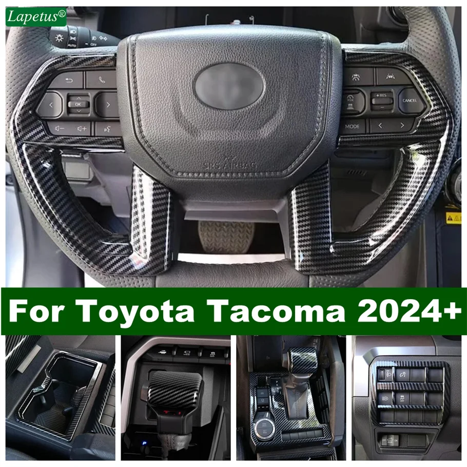 Car Steering Wheel Gear Shifter Panel Headlight Button Water Cup Holder Cover Trim Fit For Toyota Tacoma 2024 2025 Accessories
Car Steering Wheel Gear Shifter Panel Headlight Button Water Cup Holder Cover Trim Fit For Toyota Tacoma 2024 2025 Accessories