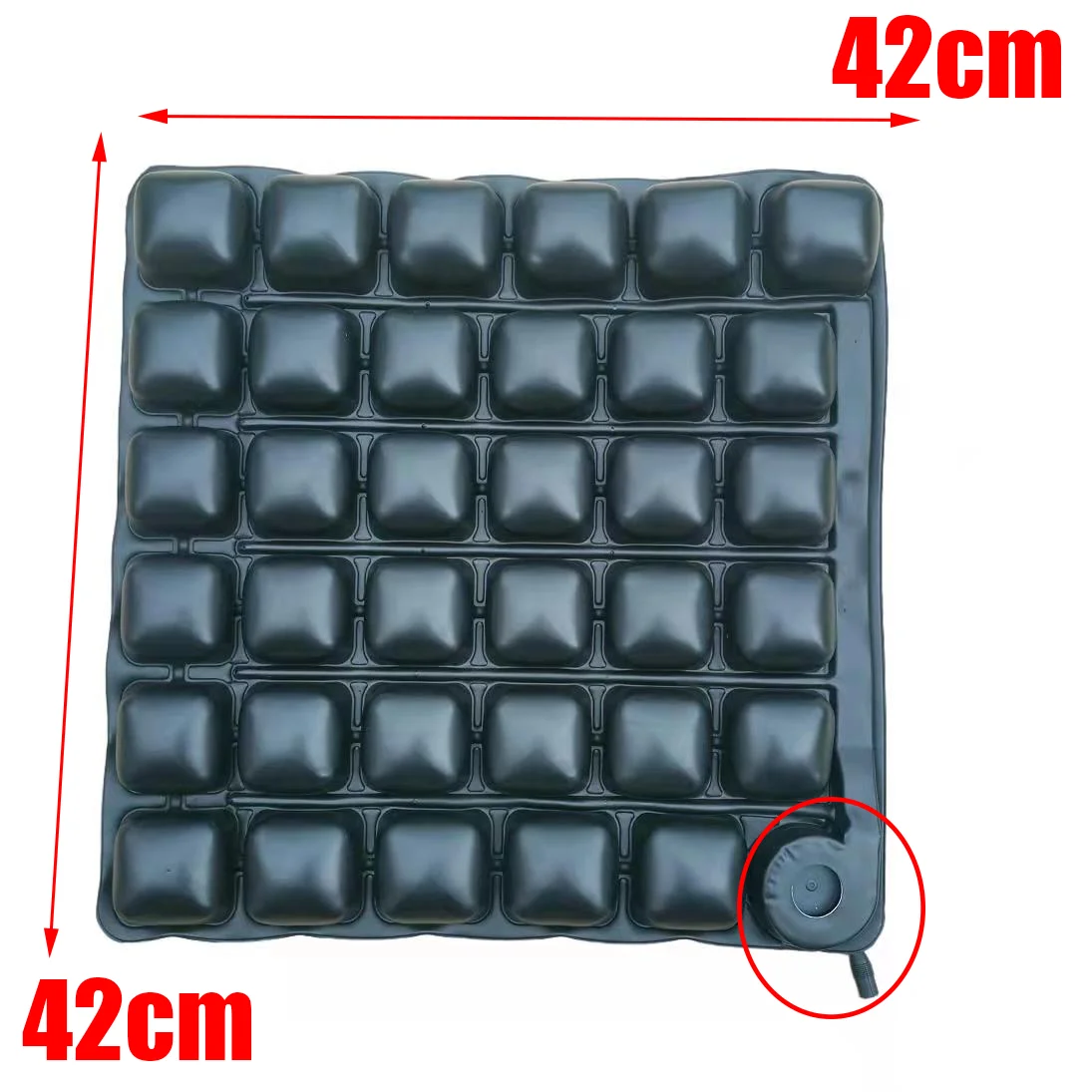 Wooeight 42x42cm TPU Seat Cushion Air Cell Inflatable Seat Chair Pad Inflatable for Wheelchair Office Chair Car
Wooeight 42x42cm TPU Seat Cushion Air Cell Inflatable Seat Chair Pad Inflatable for Wheelchair Office Chair Car