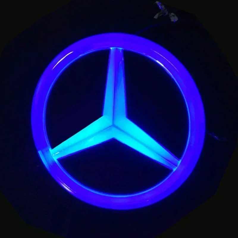 Hot 9.5cm Car Rear Trunk Emblem ABS LED Badge Light Accessories for Mercedes Benz S350 S300L S A B C E Class GLA GL Car Sticker
Hot 9.5cm Car Rear Trunk Emblem ABS LED Badge Light Accessories for Mercedes Benz S350 S300L S A B C E Class GLA GL Car Sticker
