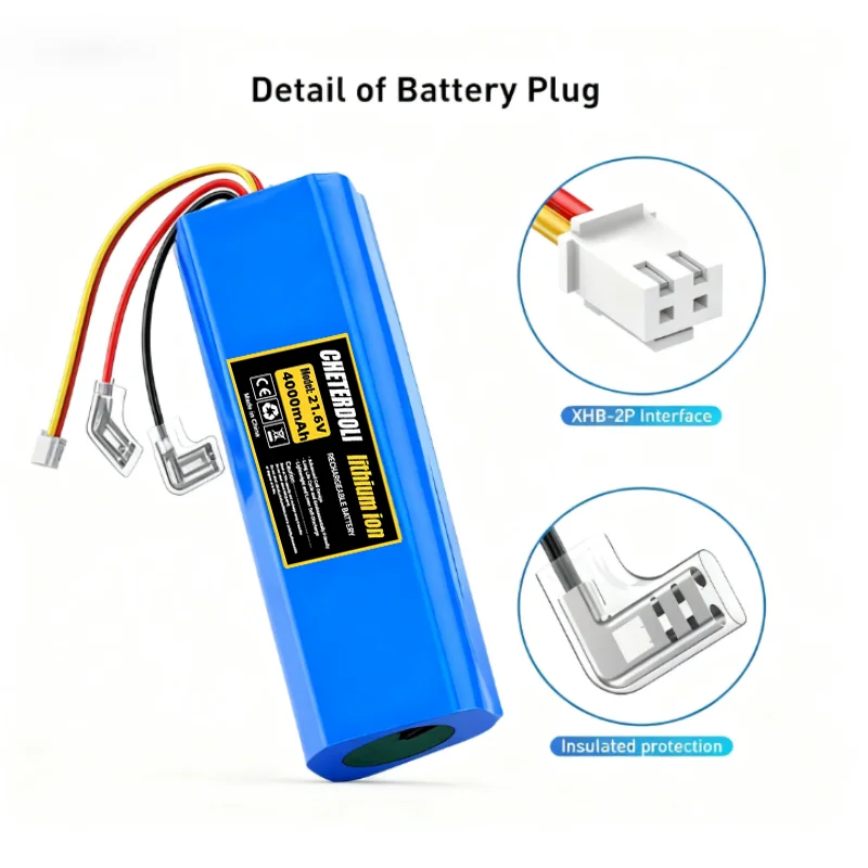 High Capacity 6800mAh Battery for Tineco FLOOR ONE Series, Compatible with Models FW25M-01 FW25W-01 HF20E-01 S3-01 FW09010ECN
High Capacity 6800mAh Battery for Tineco FLOOR ONE Series, Compatible with Models FW25M-01 FW25W-01 HF20E-01 S3-01 FW09010ECN