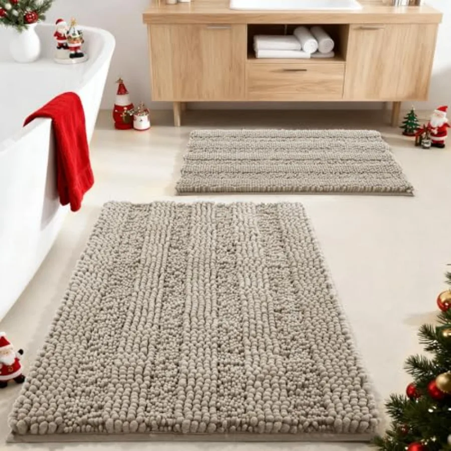 Yimobra Bathroom Rug Set 2 Piece Soft Absorbent Chenille Bath Mat Set Non Slip Machine Washable Quick Dry Plush Shower Rugs for
Yimobra Bathroom Rug Set 2 Piece Soft Absorbent Chenille Bath Mat Set Non Slip Machine Washable Quick Dry Plush Shower Rugs for