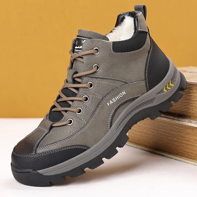 Men's 2025 Winter Cotton Shoes Plus Velvet Warm Men's Boots Men's Thick-soled Low-cut Outdoor Leisure Warm Snow Boots Size 38-44
Men's 2025 Winter Cotton Shoes Plus Velvet Warm Men's Boots Men's Thick-soled Low-cut Outdoor Leisure Warm Snow Boots Size 38-44