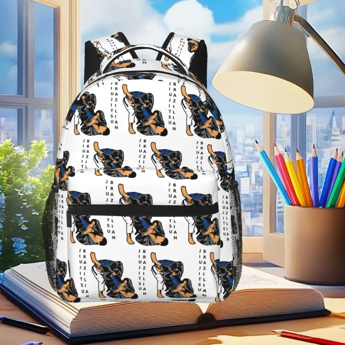 Great Pic Of Brazilian Jiu Jitsu Backpack Student Boys Girls BookBag Children School Bag Computer Shoulder Bags for Men Women
Great Pic Of Brazilian Jiu Jitsu Backpack Student Boys Girls BookBag Children School Bag Computer Shoulder Bags for Men Women