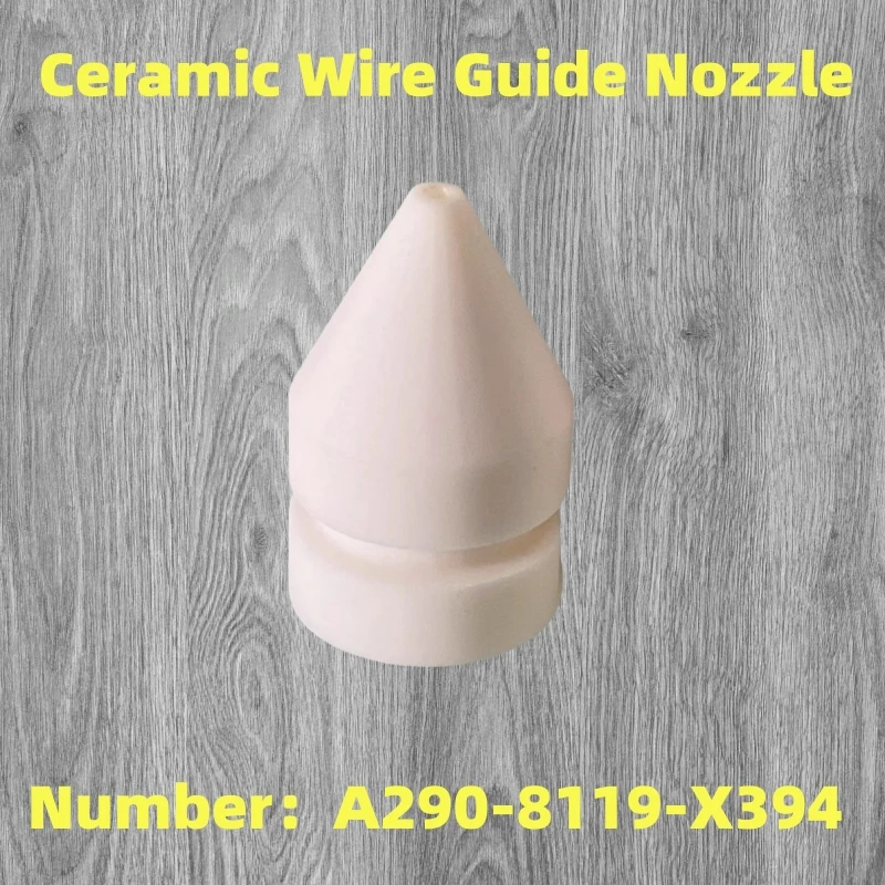 EDM Parts A290-8119-X394 Ceramic Wire Guide Nozzle for Fanuc Wire EDM- Low Speed Machine Spare Parts / Fanuc edm consumables
EDM Parts A290-8119-X394 Ceramic Wire Guide Nozzle for Fanuc Wire EDM- Low Speed Machine Spare Parts / Fanuc edm consumables