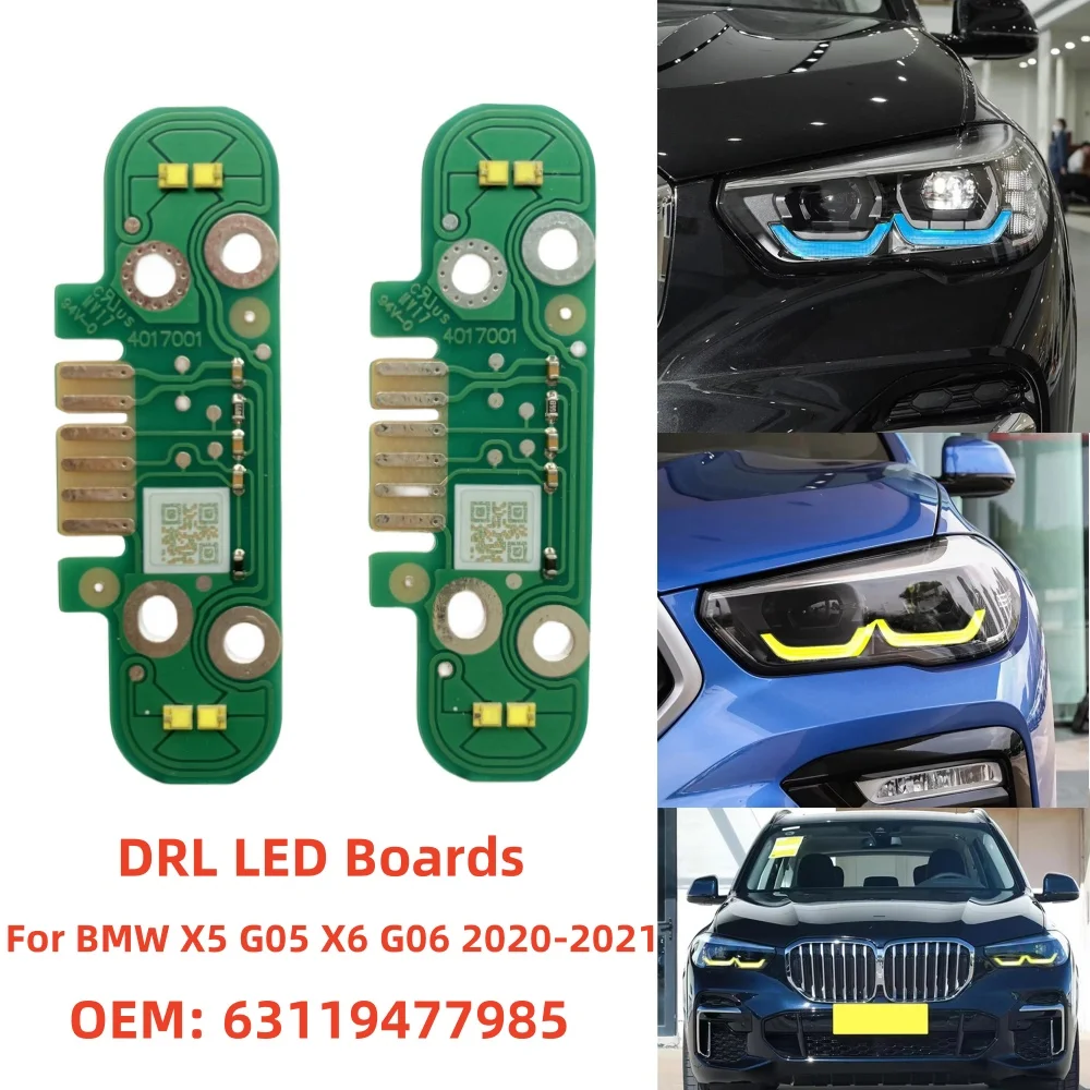 Angel Eyes DRL LED Boards For BMW X5 G05 X6 G06 2020-21 Car LED Headlight Daytime Running Light Daylight Chips Board 63119477985
Angel Eyes DRL LED Boards For BMW X5 G05 X6 G06 2020-21 Car LED Headlight Daytime Running Light Daylight Chips Board 63119477985