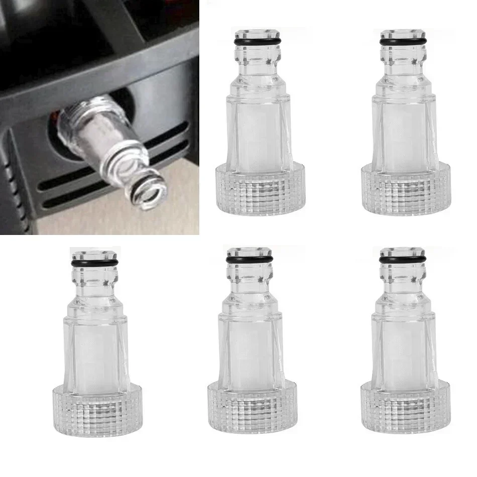 1/2/5pcs Car Cleaning Machine Water Filter For Karcher K2-K7 High Pressure Washers Garden Pipe Hose Adapter Connection Filter
1/2/5pcs Car Cleaning Machine Water Filter For Karcher K2-K7 High Pressure Washers Garden Pipe Hose Adapter Connection Filter