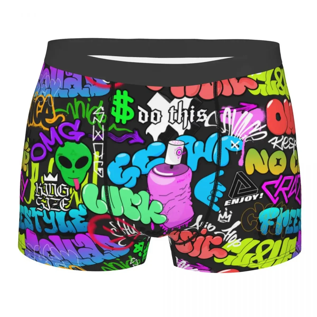 Custom Cool Hip-hop Culture Street Graffiti Art Boxers Shorts Panties Men's Underpants Stretch Briefs Underwear
Custom Cool Hip-hop Culture Street Graffiti Art Boxers Shorts Panties Men's Underpants Stretch Briefs Underwear