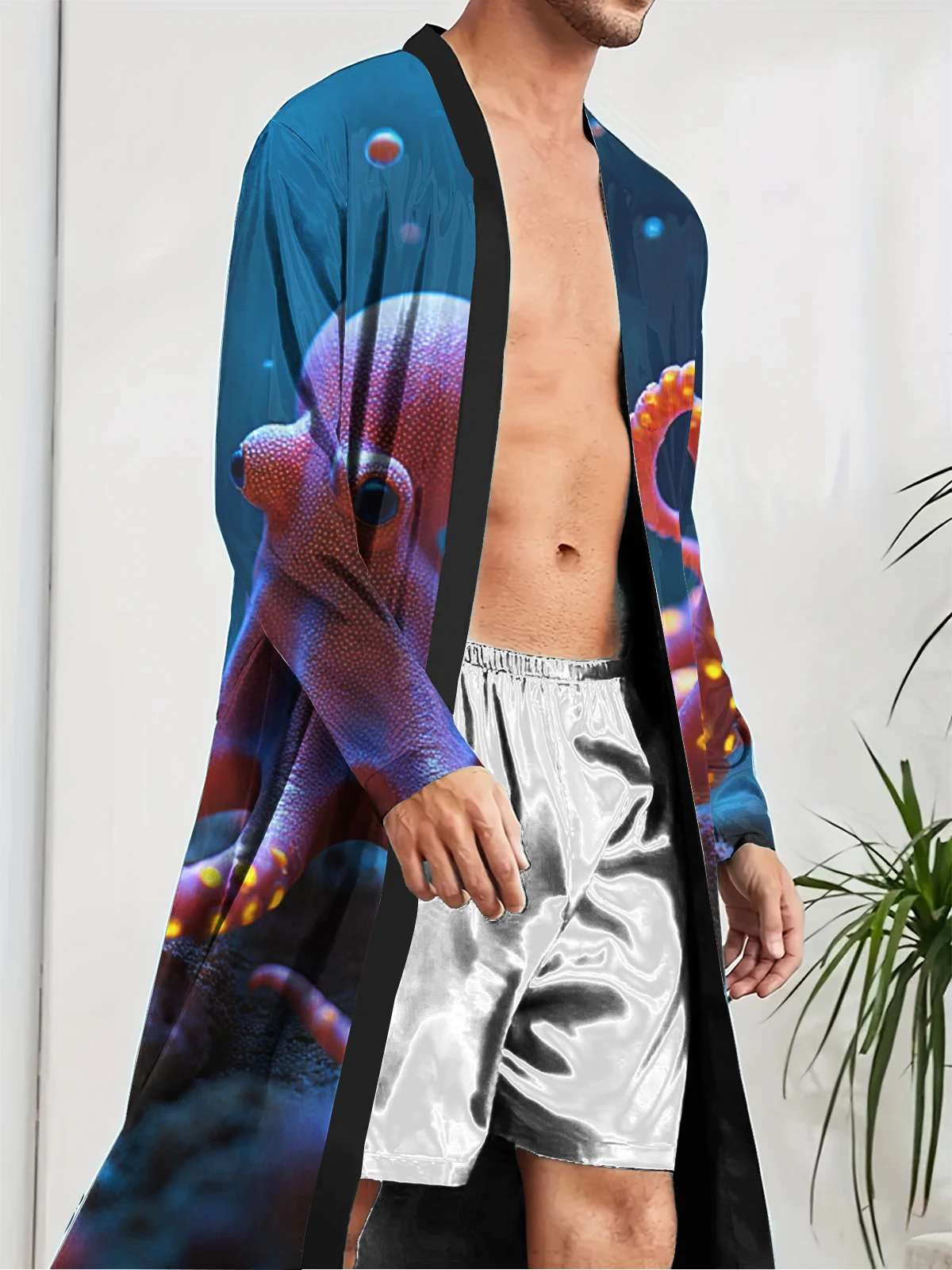 1pcs Men's Robes 2026 Spring/Summer robe Graphic Breathable sleepwear 3D Printed Funny pajamas Shower robe Bathrobe men
1pcs Men's Robes 2026 Spring/Summer robe Graphic Breathable sleepwear 3D Printed Funny pajamas Shower robe Bathrobe men