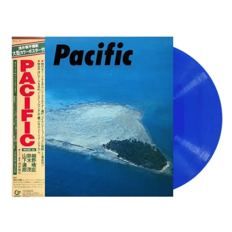 Genuine Guarantee for Hosono Haruto Suzuki Shigeru Yamashita Tsuro-Pacific Transparent Blue Vinyl LP
Genuine Guarantee for Hosono Haruto Suzuki Shigeru Yamashita Tsuro-Pacific Transparent Blue Vinyl LP