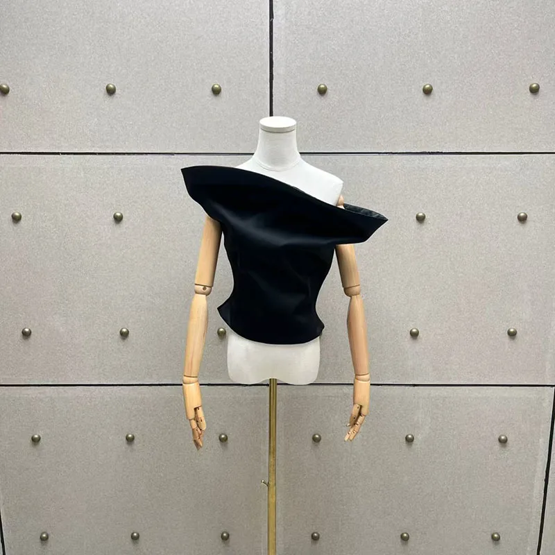 Женская асимметричная блузка без рукавов, повседневная универсальная, высокое качество, в стиле Y2K, корсетный фасон, новинка весны 2026 года
Женская асимметричная блузка без рукавов, повседневная универсальная, высокое качество, в стиле Y2K, корсетный фасон, новинка весны 2026 года