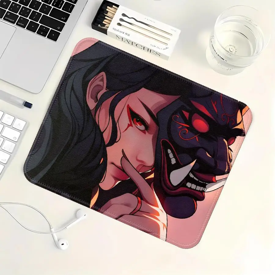 Oni Mask Girl Anti slip Mouse Pad Game Console Pad Keyboard Computer Laptop Pad overlock Desk accessories office Pad
Oni Mask Girl Anti slip Mouse Pad Game Console Pad Keyboard Computer Laptop Pad overlock Desk accessories office Pad
