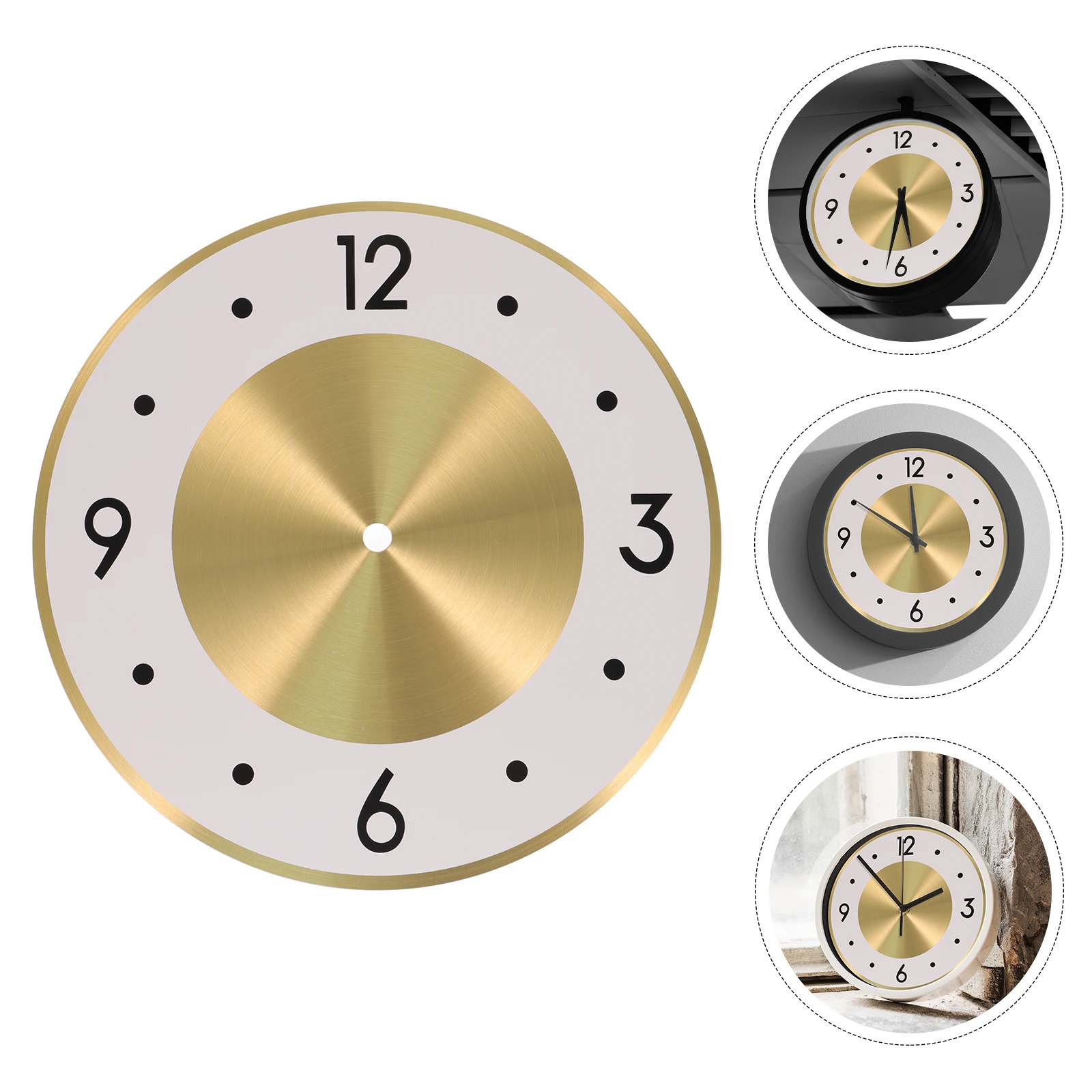 PVC Dial Round Disc Replacement Plastic Plate White Color Wall Clock DIY Parts Accessories Clock Face Decor Home
PVC Dial Round Disc Replacement Plastic Plate White Color Wall Clock DIY Parts Accessories Clock Face Decor Home