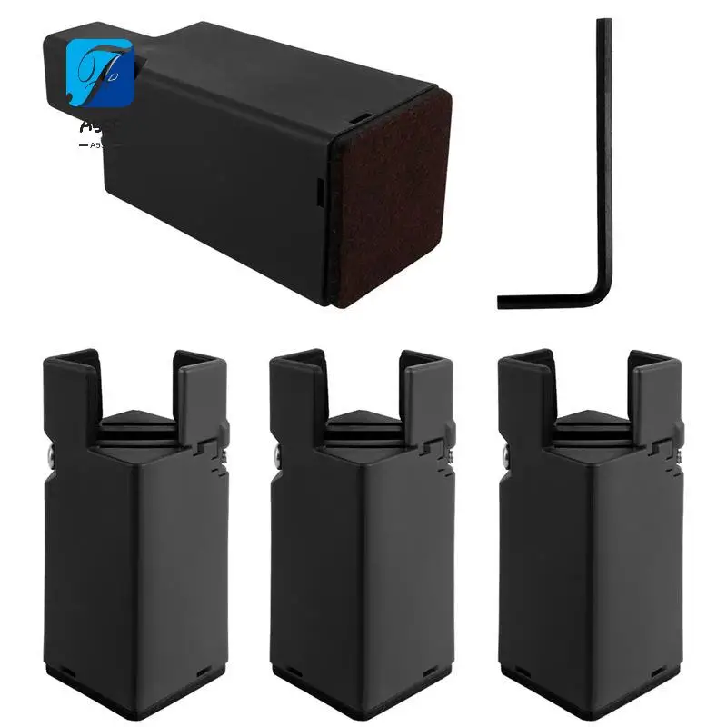 A55F-Регулируемые мебельные стойки, 4 шт. — сверхмощные лифты с винтовым зажимом для стула, дивана, стола, кровати, стола
A55F-Регулируемые мебельные стойки, 4 шт. — сверхмощные лифты с винтовым зажимом для стула, дивана, стола, кровати, стола