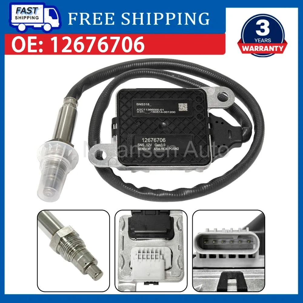 12676706 Car Nitrogen Oxide Sensors NEW NOx Oxygen Sensor For Chevrolet Silverado GMC Sierra 2500 3500 2017-2019 GMC 6.6L
12676706 Car Nitrogen Oxide Sensors NEW NOx Oxygen Sensor For Chevrolet Silverado GMC Sierra 2500 3500 2017-2019 GMC 6.6L