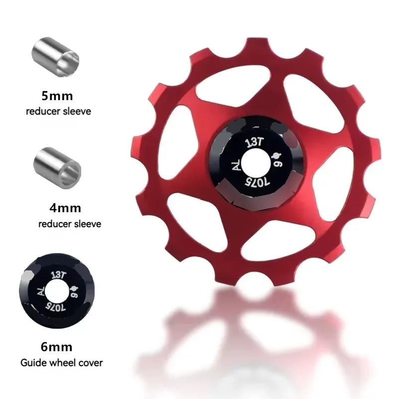 Bike Derailleur Jockey Wheel 11T 13T MTB Road Bike Rear Bike Bearing Pulley Jockey Guide Roller Bicycle Derailleur Repair
Bike Derailleur Jockey Wheel 11T 13T MTB Road Bike Rear Bike Bearing Pulley Jockey Guide Roller Bicycle Derailleur Repair