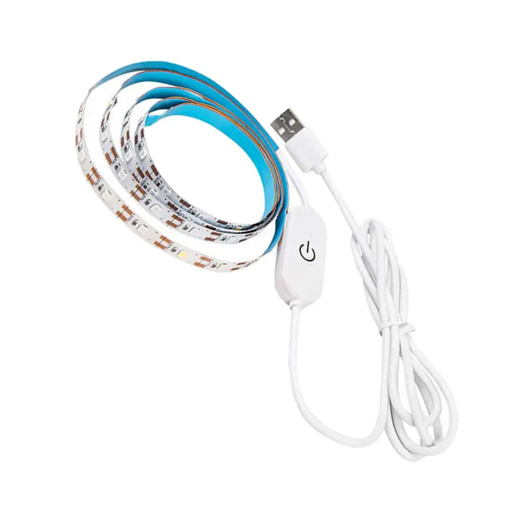 USB-светильник для растений, 1 м, светодиодная лампа для выращивания растений, 5 В, сенсорная регулировка яркости, 2835 SMD, полный спектр света для выращивания растений для внутреннего садоводства
USB-светильник для растений, 1 м, светодиодная лампа для выращивания растений, 5 В, сенсорная регулировка яркости, 2835 SMD, полный спектр света для выращивания растений для внутреннего садоводства