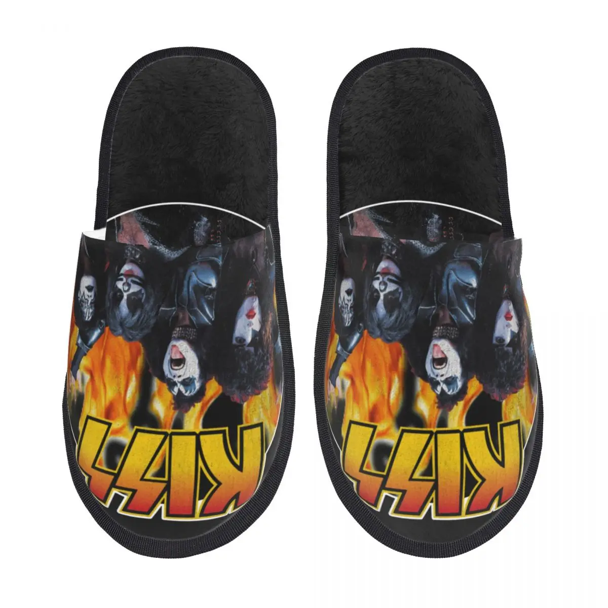 Тапочки для дома Rock Music Kiss Band Fire Design, зимние хлопковые Шлепанцы из пены с эффектом памяти, Нескользящие, для дома
Тапочки для дома Rock Music Kiss Band Fire Design, зимние хлопковые Шлепанцы из пены с эффектом памяти, Нескользящие, для дома