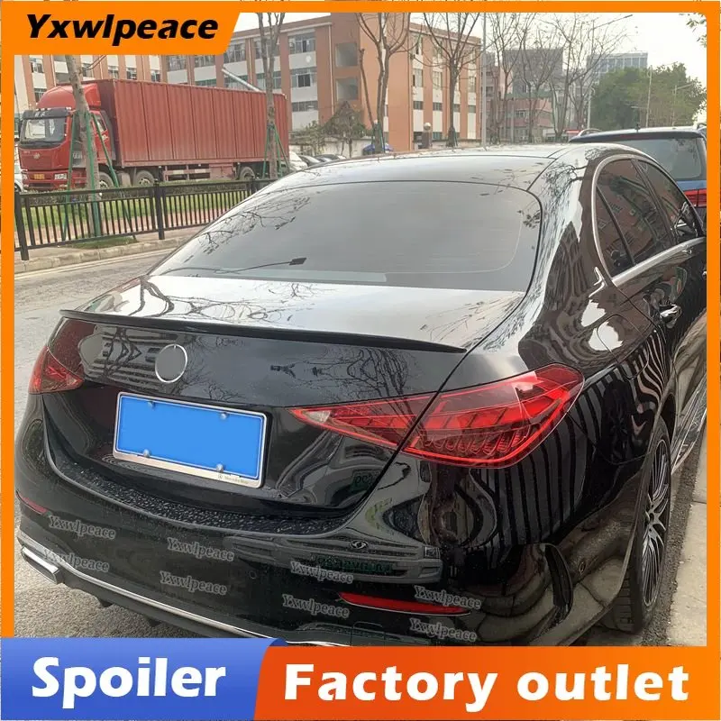 Спойлер для Mercedes-Benz C-Class W206 2021 2022, 4-дверный седан, стиль AMG, высококачественный материал ABS, спойлер для багажника, автомобильный Стайлинг
Спойлер для Mercedes-Benz C-Class W206 2021 2022, 4-дверный седан, стиль AMG, высококачественный материал ABS, спойлер для багажника, автомобильный Стайлинг