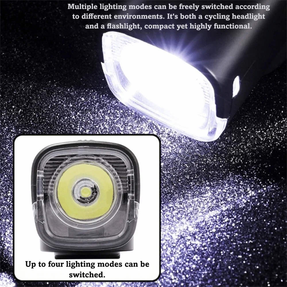 High-pitch Warning Bicycle Front Rear Light LED Headlight Rainproof Design Taillight Light Strong Light Sensing Technology
High-pitch Warning Bicycle Front Rear Light LED Headlight Rainproof Design Taillight Light Strong Light Sensing Technology