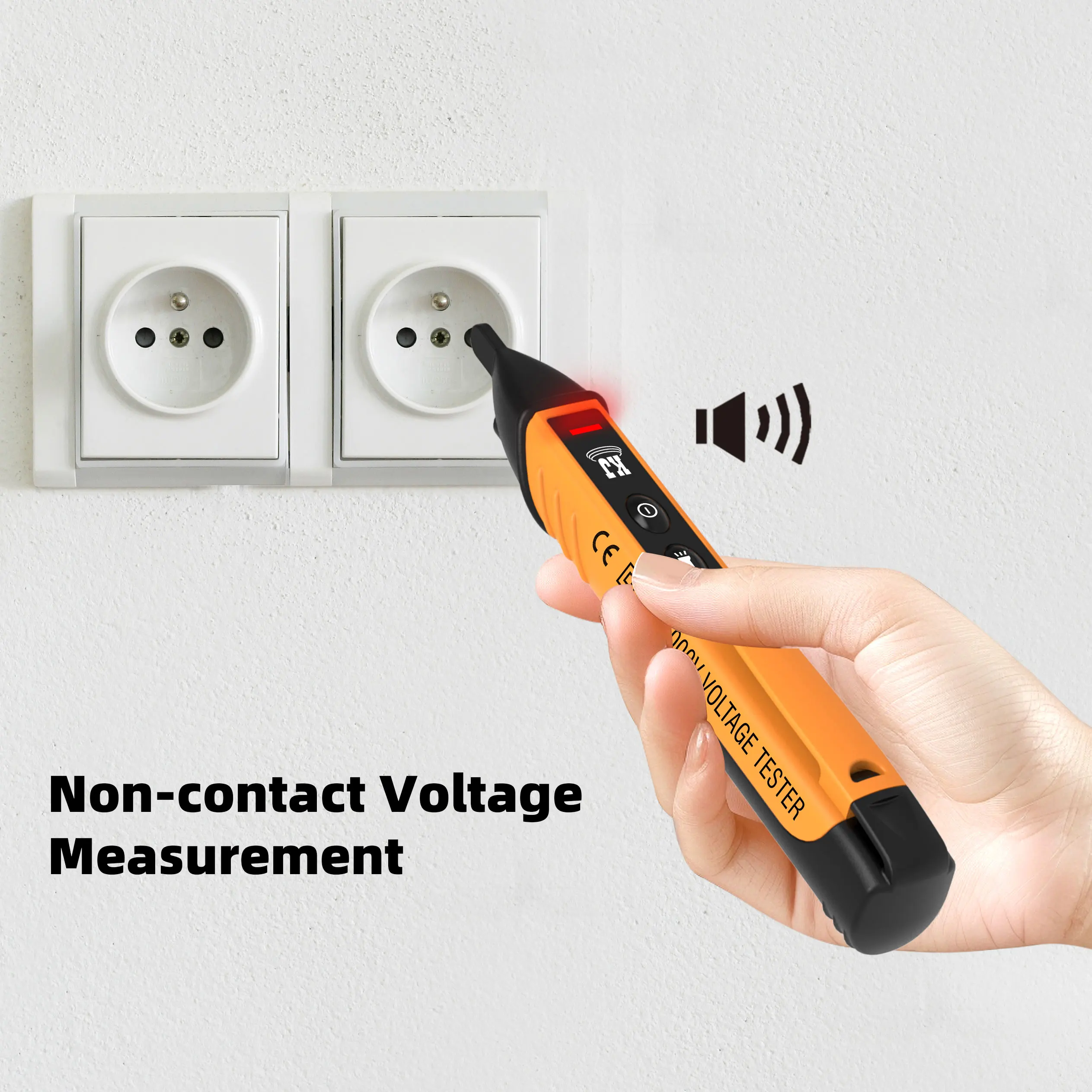 Бесконтактный тестер напряжения, тестер точки разрыва кабеля, AC90V-1000V
Бесконтактный тестер напряжения, тестер точки разрыва кабеля, AC90V-1000V