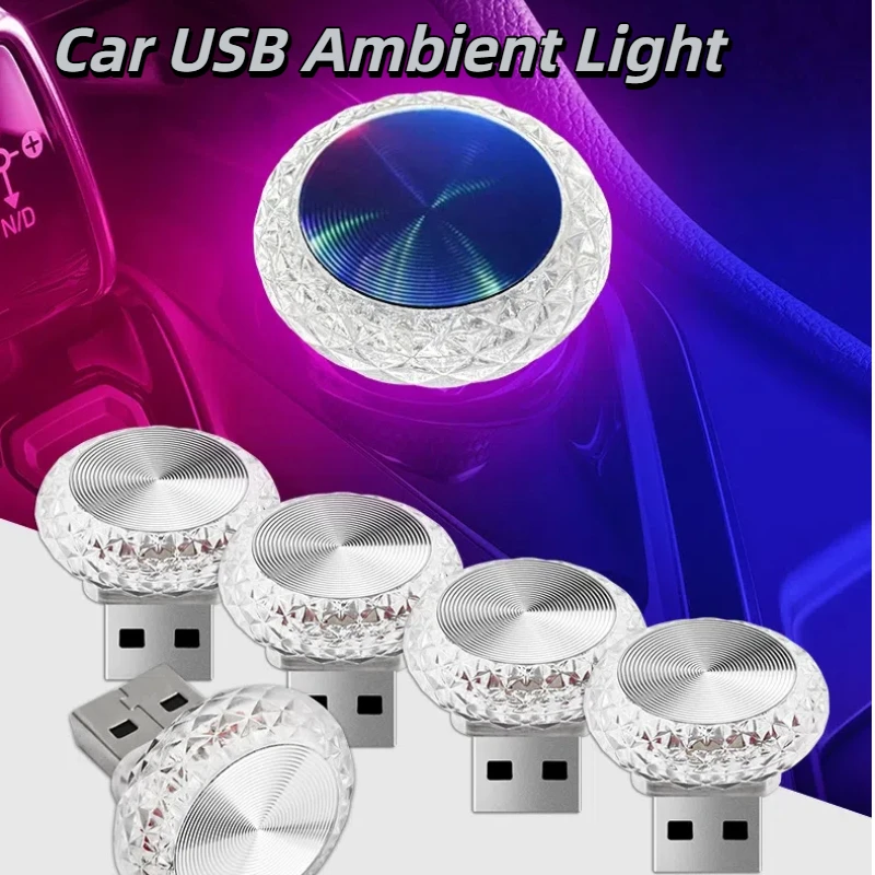 Car USB Ambient Light Colorful Mini Night Lights Portable Cars Interior Decorative Atmosphere Lamp Indoor Decoration Lamps
Car USB Ambient Light Colorful Mini Night Lights Portable Cars Interior Decorative Atmosphere Lamp Indoor Decoration Lamps