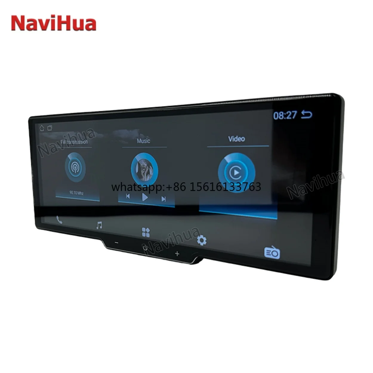 Navihua Hot Sales 10.25 Inch Touch Smart Car Screen Wireless Carplay& Android Auto Intelligent Monitor for Universal Car Models
Navihua Hot Sales 10.25 Inch Touch Smart Car Screen Wireless Carplay& Android Auto Intelligent Monitor for Universal Car Models