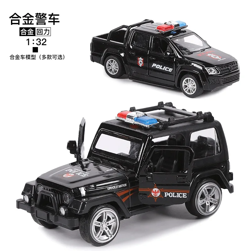 1:32 Scale Diecast Alloy Police Off-Road Vehicle Toy with Openable Doors & Multi-Model Options for Collection & Play
1:32 Scale Diecast Alloy Police Off-Road Vehicle Toy with Openable Doors & Multi-Model Options for Collection & Play