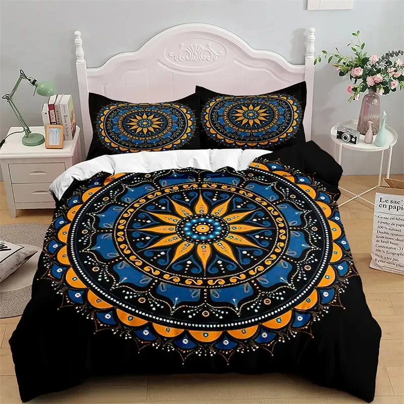 Mandala Duvet Cover Microfiber Bohemian Floral Bedding Set Hippie Geometric Comforter Cover King For Girls Teens Bedroom Decor
Mandala Duvet Cover Microfiber Bohemian Floral Bedding Set Hippie Geometric Comforter Cover King For Girls Teens Bedroom Decor
