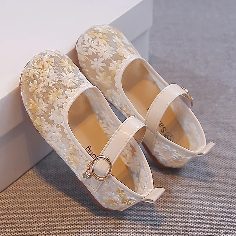 Kids'Casual Shoes Mesh Sandals Flower Summer Shoes For Girls Anti-slip Hook and Loop Breathable Pink Beige Shoes Size 26-35
Kids'Casual Shoes Mesh Sandals Flower Summer Shoes For Girls Anti-slip Hook and Loop Breathable Pink Beige Shoes Size 26-35