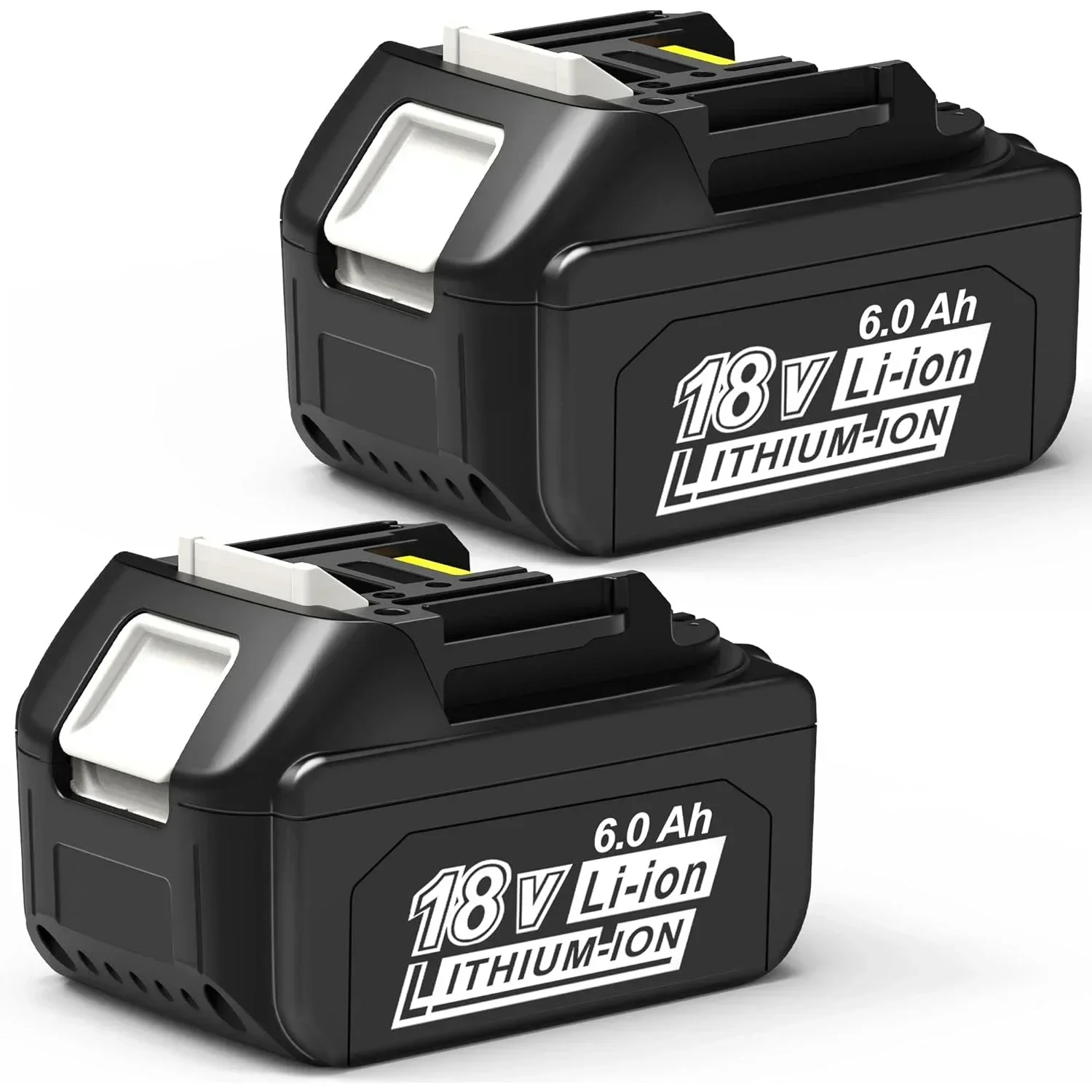 Top2 Packs 6.0Ah Replacement for Makita 18V Battery BL1840B BL1850B BL1860B, Compatible with Maktia 18 Volt Cordless Power Too
Top2 Packs 6.0Ah Replacement for Makita 18V Battery BL1840B BL1850B BL1860B, Compatible with Maktia 18 Volt Cordless Power Too