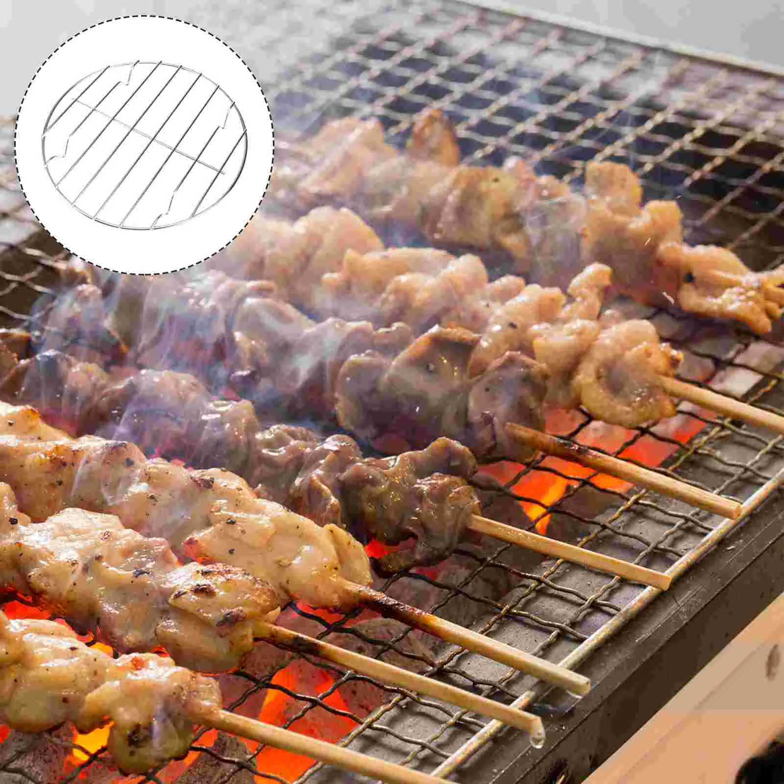 2 Pcs Grill Stainless Steel Barbecue Round Grates Stand Outdoor Rolling Coolers with
2 Pcs Grill Stainless Steel Barbecue Round Grates Stand Outdoor Rolling Coolers with