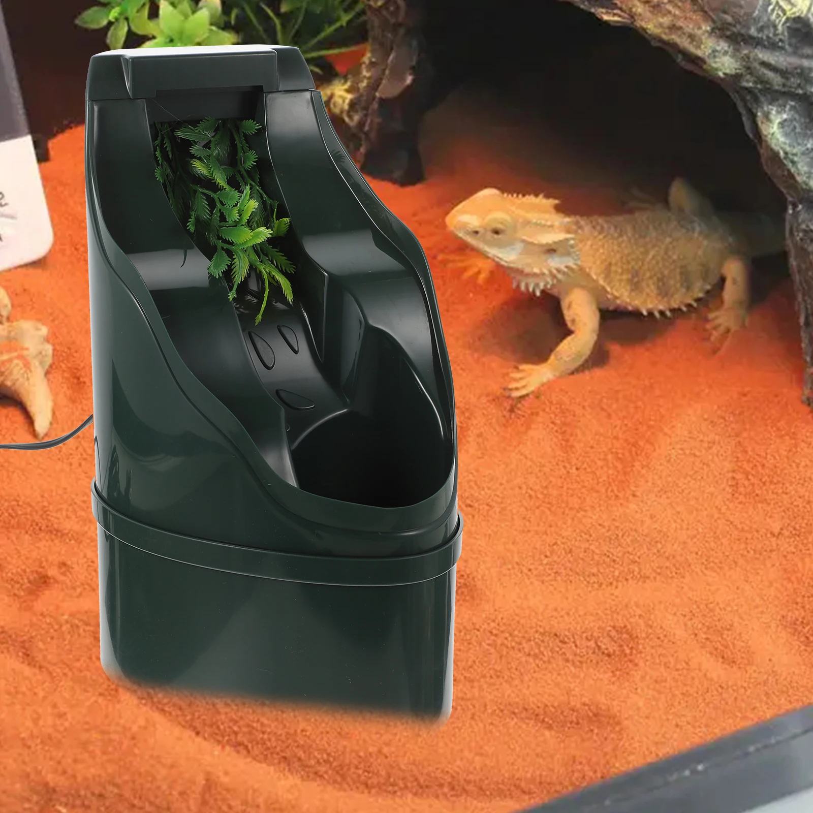 Creative Pet Water Dispenser Durable Use Long Lasting Waterfall Design Cleaner Decorative Lizard Cat Bowl Reptile
Creative Pet Water Dispenser Durable Use Long Lasting Waterfall Design Cleaner Decorative Lizard Cat Bowl Reptile