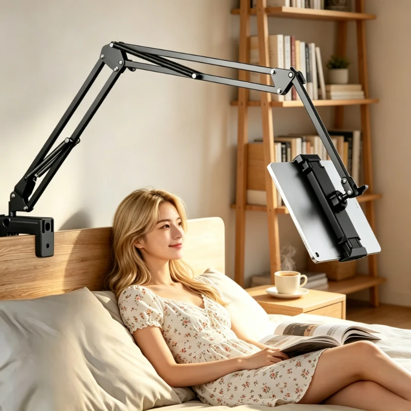 2PCS Heavy Duty Metal Tablet Mount, Multi-angle Adjustable Arm Bracket, Universal Support Stand for Multiple Brand Tablets
2PCS Heavy Duty Metal Tablet Mount, Multi-angle Adjustable Arm Bracket, Universal Support Stand for Multiple Brand Tablets