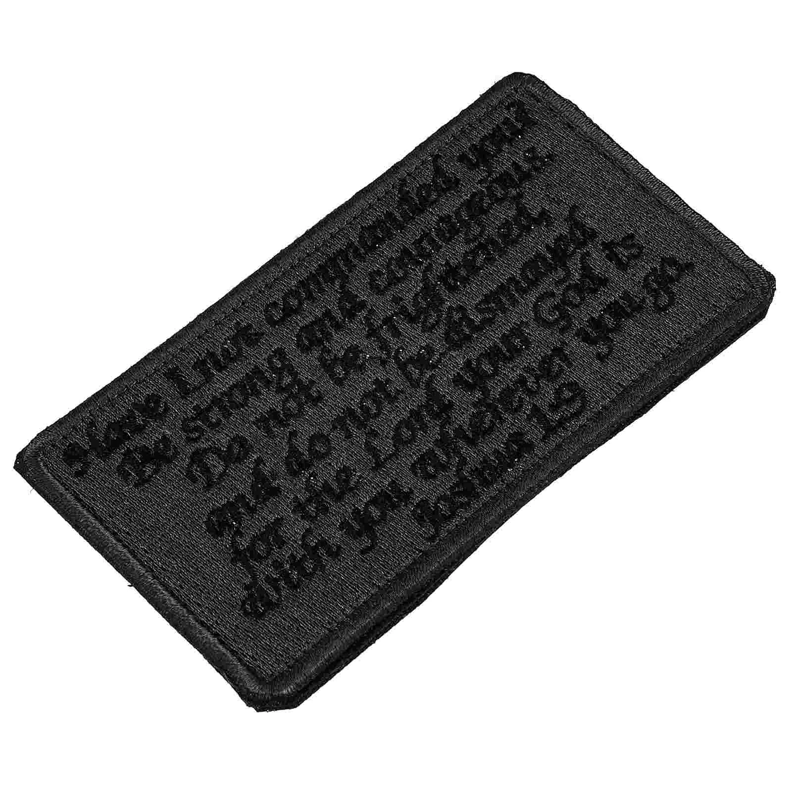 Bible Sayings Clothes Patches 10pcs Embroidered Decorative Sewing Repair Applique for Pillows Sweaters Shirts Bags Hats
Bible Sayings Clothes Patches 10pcs Embroidered Decorative Sewing Repair Applique for Pillows Sweaters Shirts Bags Hats