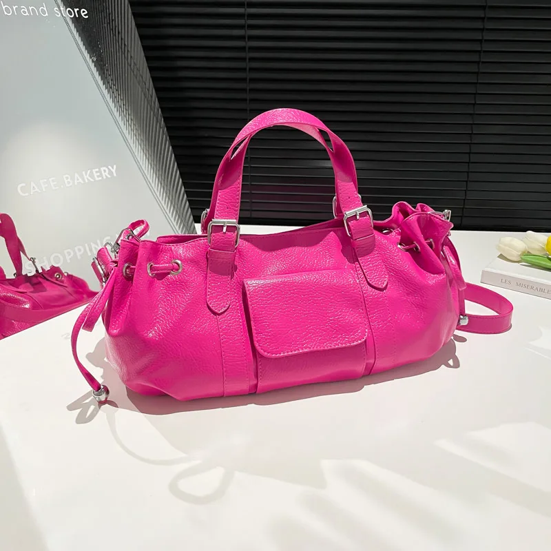 Летняя сумка из гальки и кожи 2025 года, большая для женщин, новая сумка через плечо премиум-класса, просторная через плечо
Летняя сумка из гальки и кожи 2025 года, большая для женщин, новая сумка через плечо премиум-класса, просторная через плечо