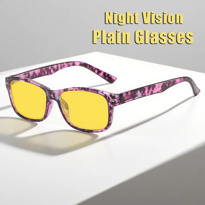 Men's and Women's Fashionable Night Vision Plain Glasses Anti-farlight Mobile Phone Computer Goggles Anti-blue Light Glasses 
Men's and Women's Fashionable Night Vision Plain Glasses Anti-farlight Mobile Phone Computer Goggles Anti-blue Light Glasses
