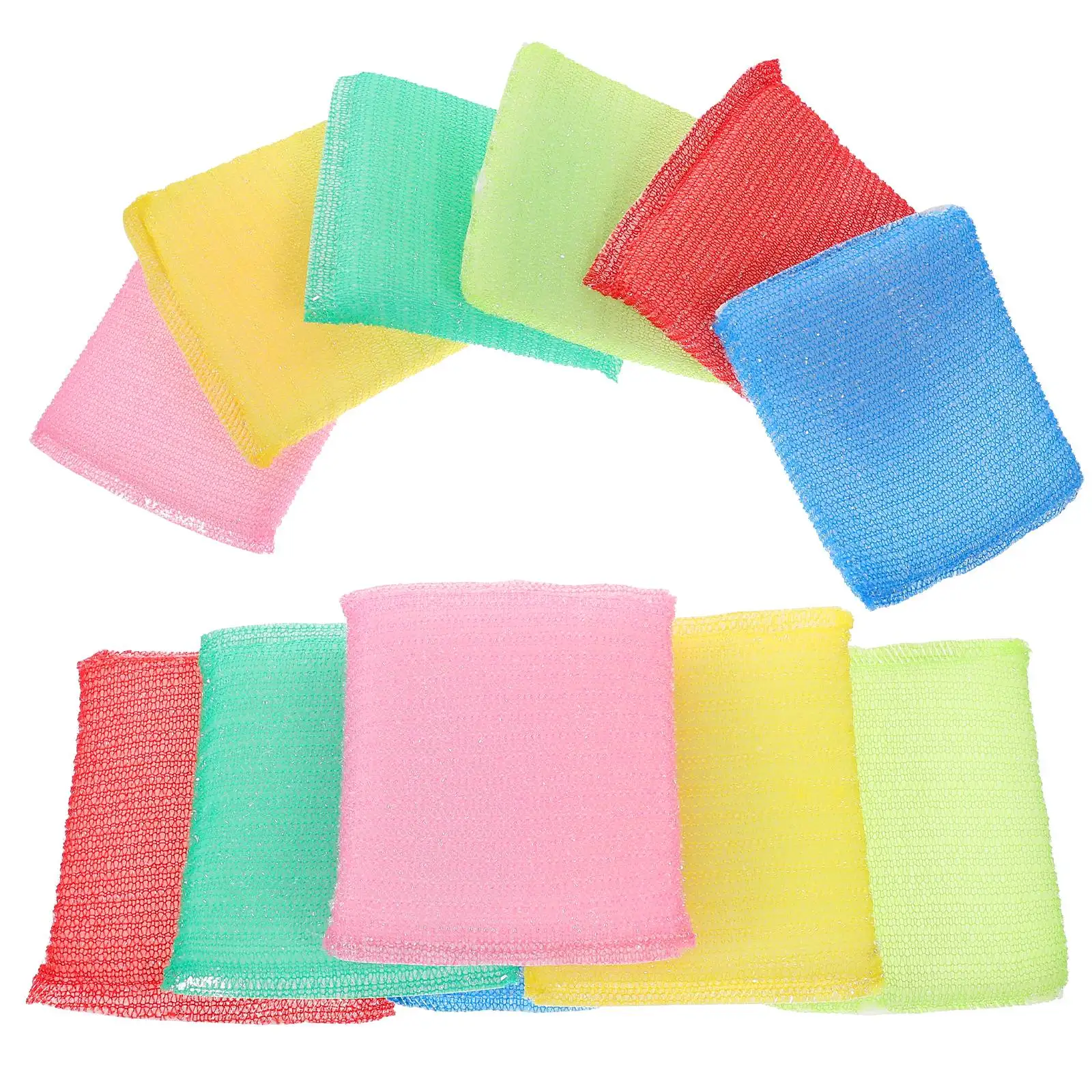 12pcs Cleaning Scrubber Sink Sponge Non Scratch Dish Scrub Sponge Sponges for Dishes Powerful Tool Nylon Material
12pcs Cleaning Scrubber Sink Sponge Non Scratch Dish Scrub Sponge Sponges for Dishes Powerful Tool Nylon Material