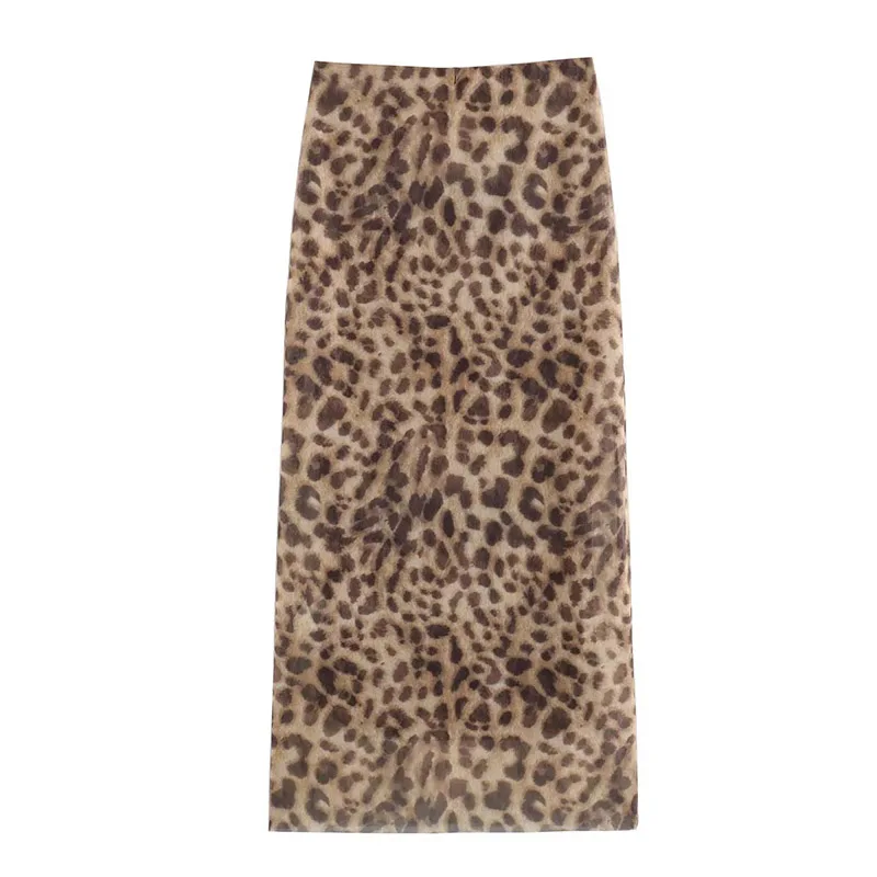 Women Leopard Tulle Midi Skirt 2024 Summer Fashion High Waist Elasticated Waistband Long Skirts Streetwear
Women Leopard Tulle Midi Skirt 2024 Summer Fashion High Waist Elasticated Waistband Long Skirts Streetwear