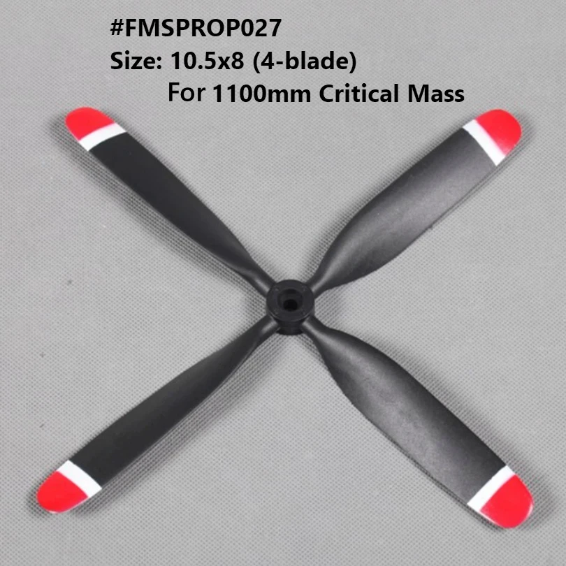 FMSRC Пропеллер для критической массы 10,5*8 дюймов 4 лезвия FMSPROP027 радиоуправляемый самолет модель самолета запасной самолет
FMSRC Пропеллер для критической массы 10,5*8 дюймов 4 лезвия FMSPROP027 радиоуправляемый самолет модель самолета запасной самолет