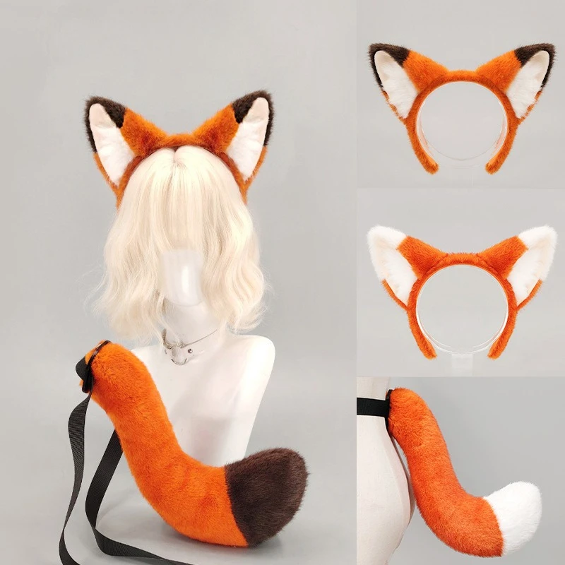 Halloween Festival animal headband fox ear hair dance party performance props tail set
Halloween Festival animal headband fox ear hair dance party performance props tail set