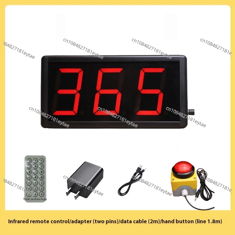 2.3 Inch 4 Digit LED Countdown Stopwatch Timer with Remote Control Digital Display for Training Speech Timing
2.3 Inch 4 Digit LED Countdown Stopwatch Timer with Remote Control Digital Display for Training Speech Timing