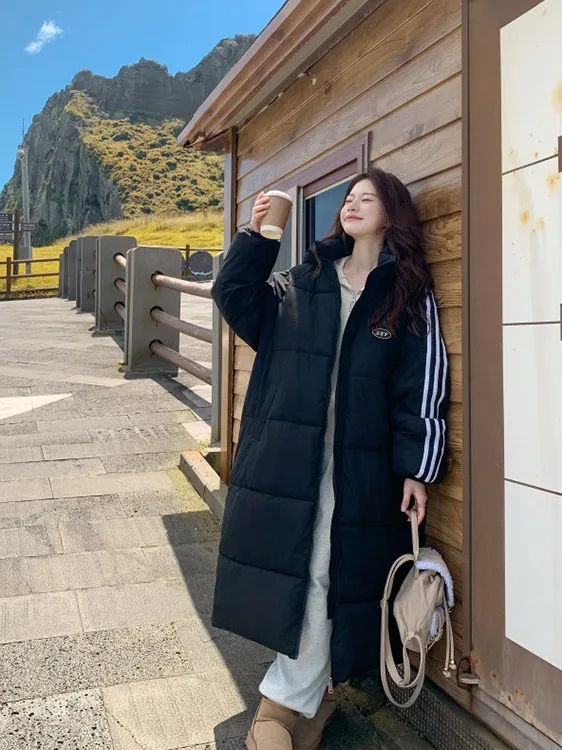 2025 зимняя длинная теплая хлопковая куртка в Корейском стиле, милые футболки средней длины, хлопковая одежда, повседневное универсальное пальто для хлеба
2025 зимняя длинная теплая хлопковая куртка в Корейском стиле, милые футболки средней длины, хлопковая одежда, повседневное универсальное пальто для хлеба