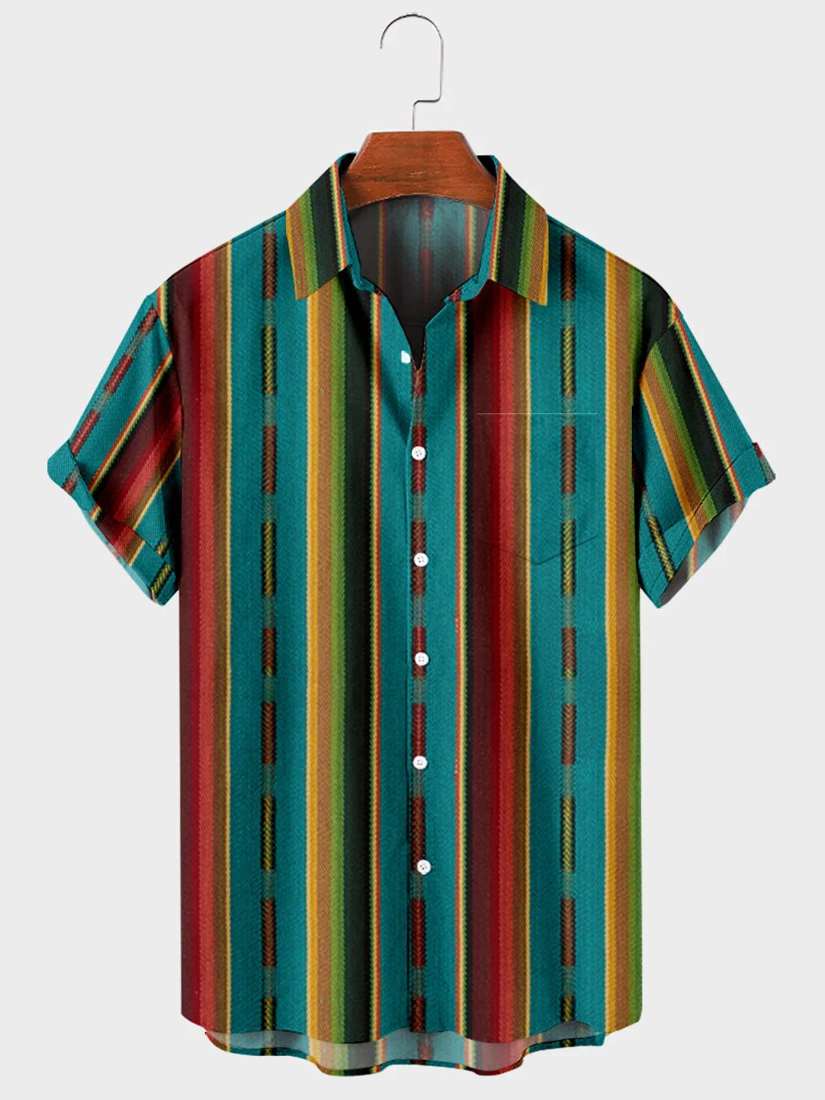 Men's shirt Y2k hombre geometric pattern short-sleeved shirt men's street Hawaii beach vintage shirt Harajuku men's shirt 2
Men's shirt Y2k hombre geometric pattern short-sleeved shirt men's street Hawaii beach vintage shirt Harajuku men's shirt 2
