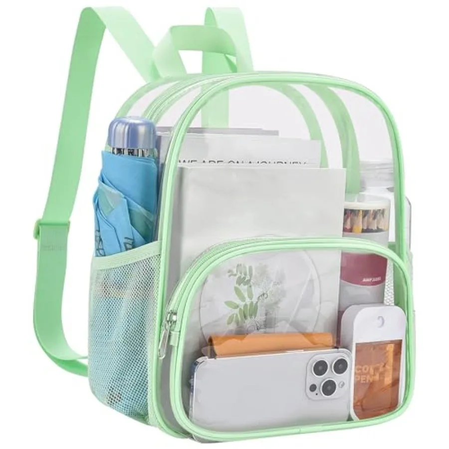 Clear Backpack for Stadium Events Small Clear Backpack 11.5x9.5x6 for Concert Sport Events Work Travel
Clear Backpack for Stadium Events Small Clear Backpack 11.5x9.5x6 for Concert Sport Events Work Travel