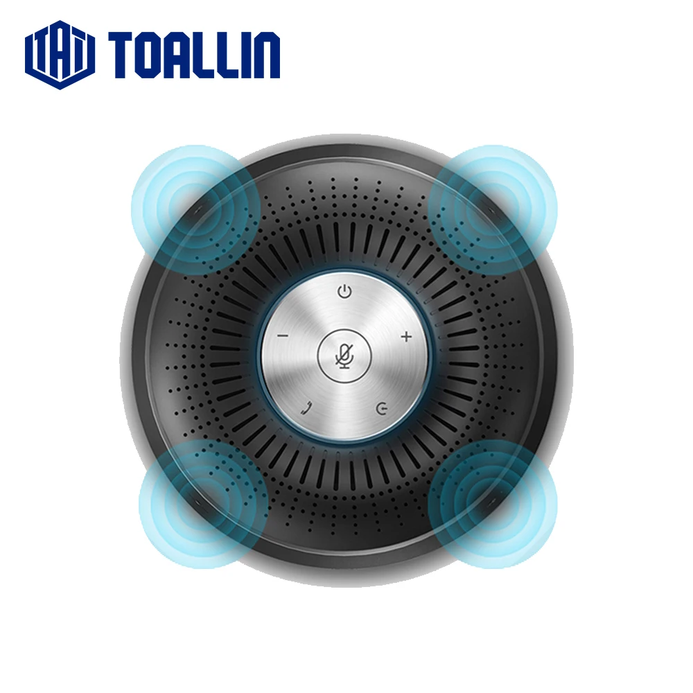 TOALLIN Portable Bluetooth Speaker High-fidelity Clear Stereo Speakerphone with 4 Microphones support USB-C & AUX & Bluetooth
TOALLIN Portable Bluetooth Speaker High-fidelity Clear Stereo Speakerphone with 4 Microphones support USB-C & AUX & Bluetooth